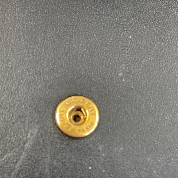 Saint Laurent 6 Row Navy Leather Key Case - Preowned - Picture 7 of 13